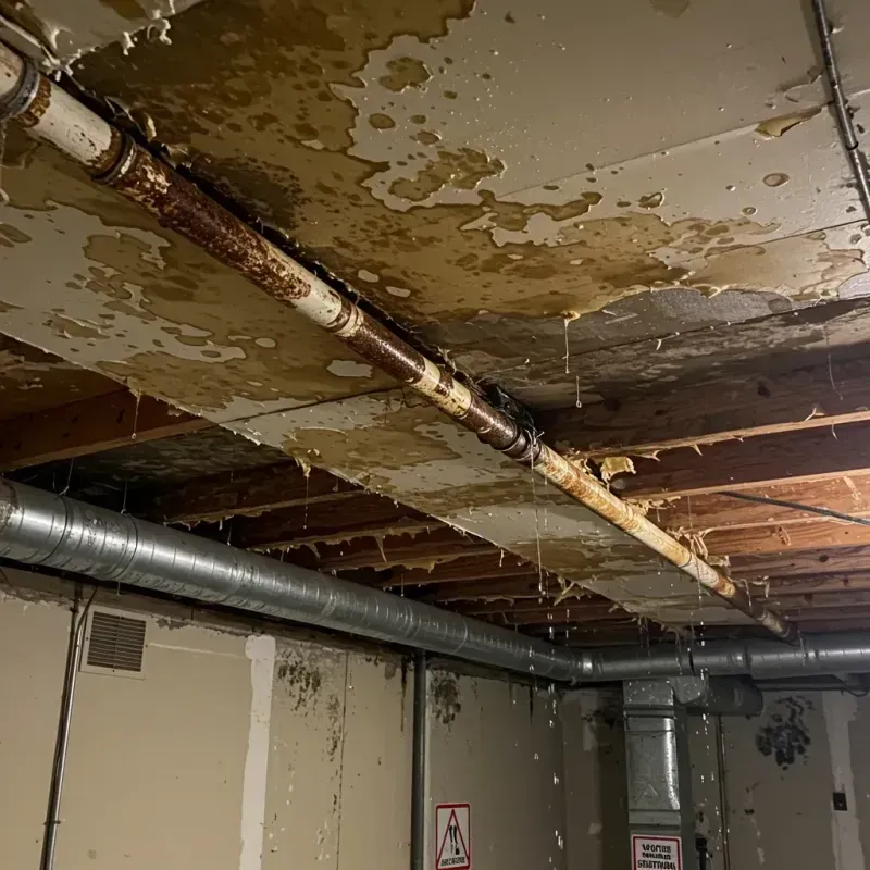 Ceiling Water Damage Repair in Kinston, NC